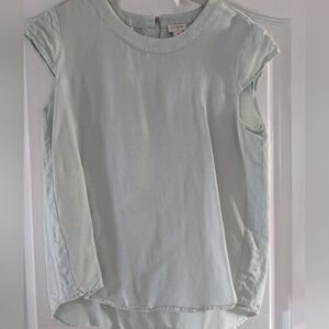 J Crew Blouse Cap Sleeve